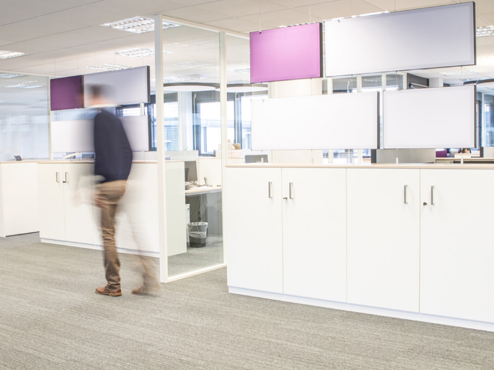 Solutions acoustiques open spaces cloisons bureaux dimensions coloris sur mesure